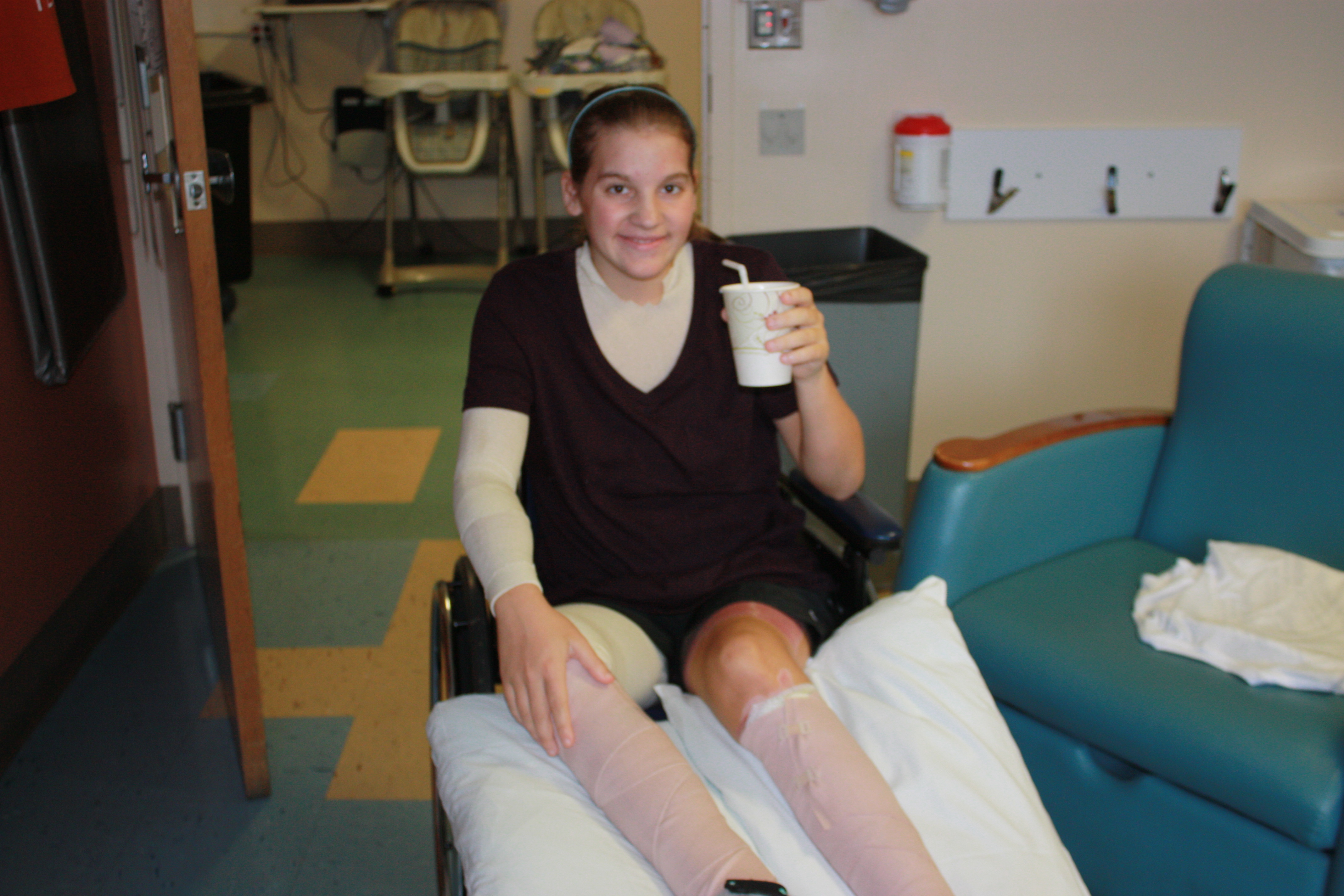 The green light to go home!